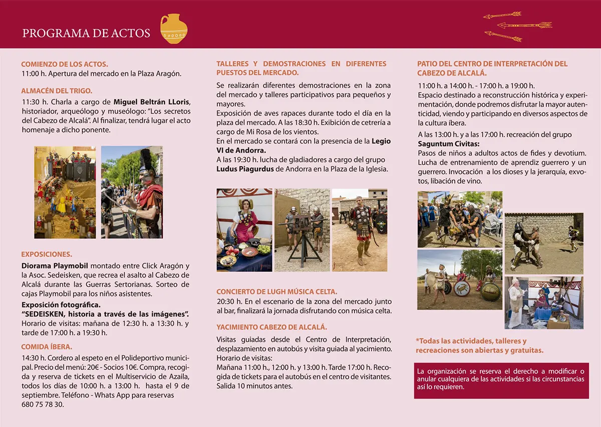 XIX jornada íbera tríptico 2